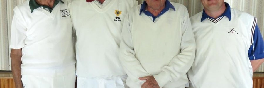 Winning team: Philip Malherbe (President) with Bryan Chambers, Peter Quinn and Brasler van Schoor.